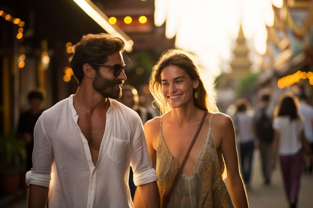 Couple in Bangkok