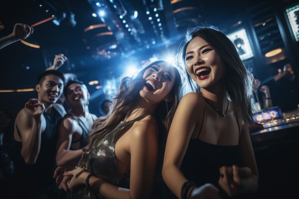Bangkok club party scene